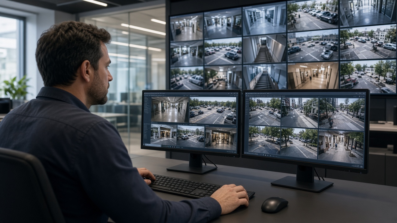 Active video surveillance traffic command centre