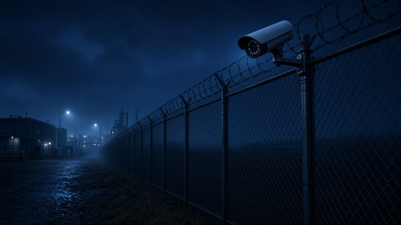 Night perimeter anomaly detection with AI video analytics