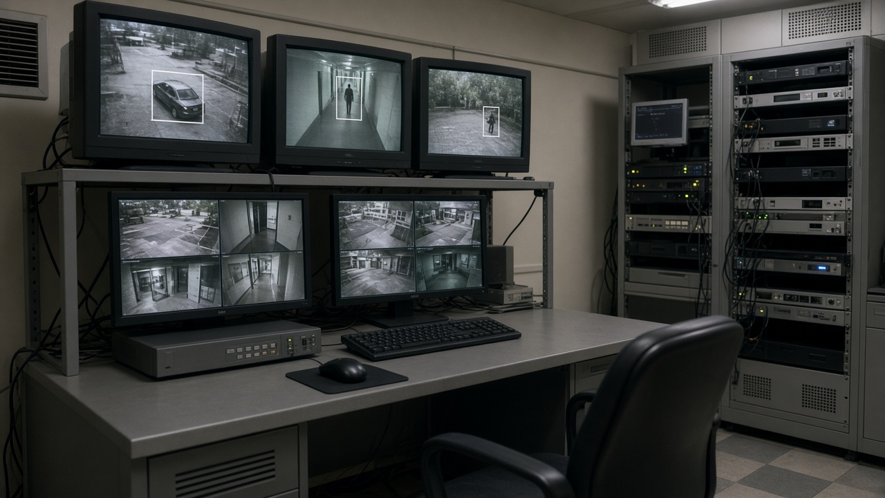 Rule-based motion analytics in a classic CCTV monitoring room