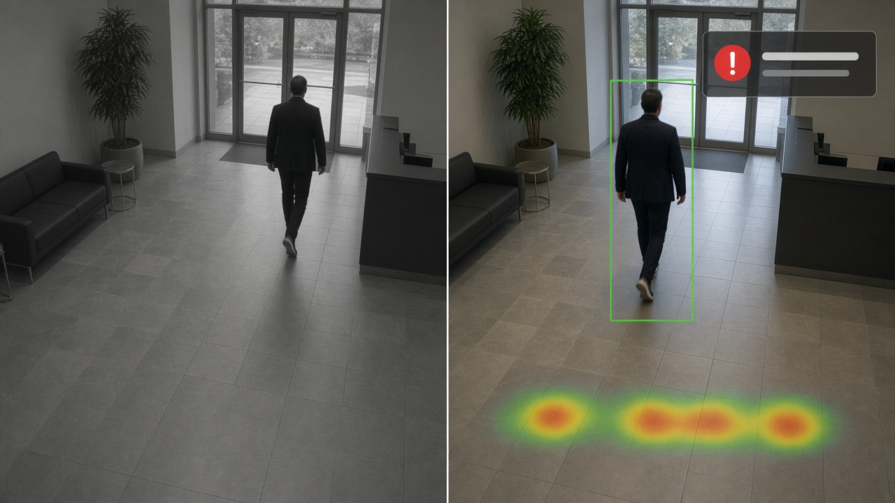 Side-by-side standard motion rules versus intelligent object analytics