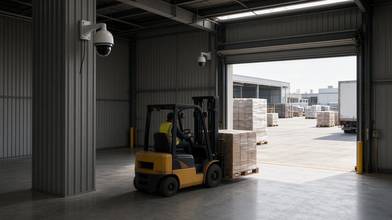 AI object tracking across a warehouse camera network