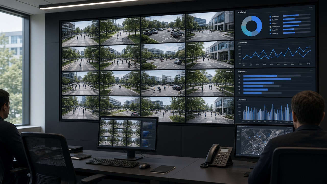 Improved visibility with centralized video analytics