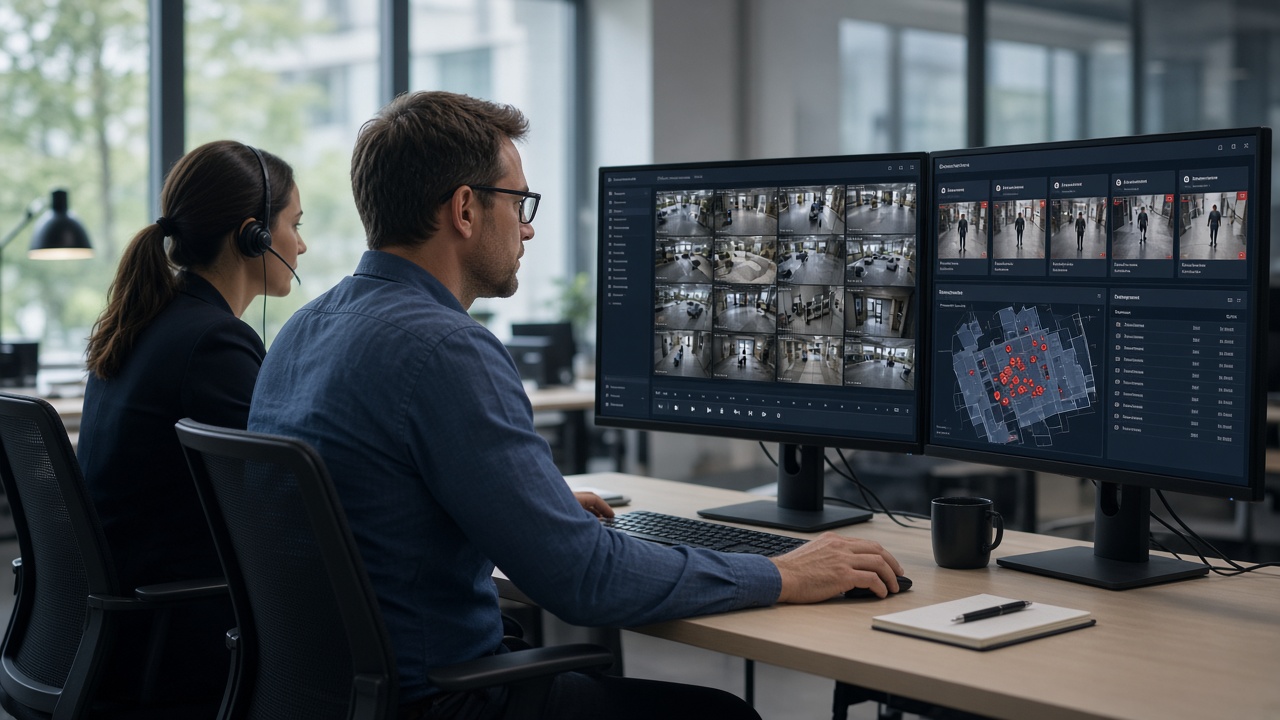 Active video surveillance command centre