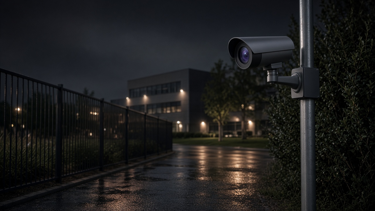 Intrusion and perimeter security analytics example
