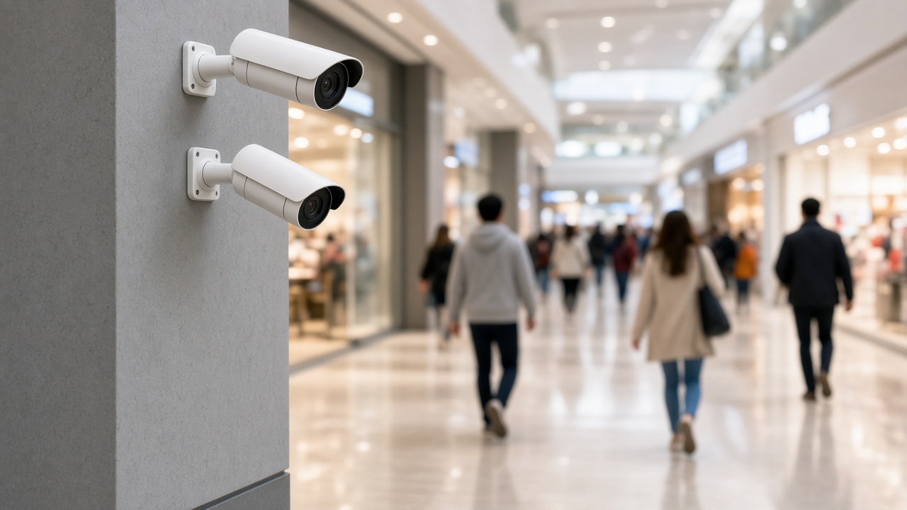 Retail floor with footfall and queue video analytics