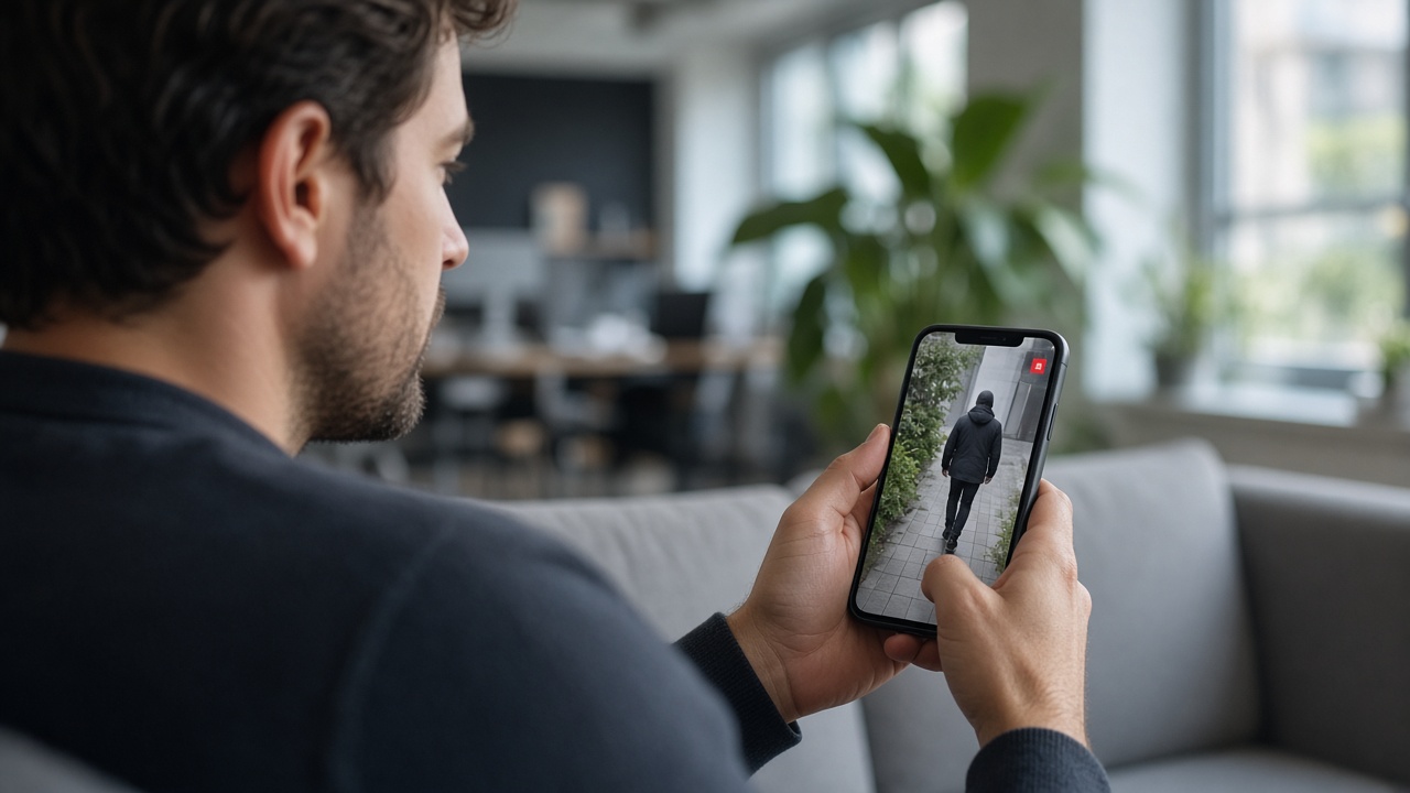 AI camera app with real-time alerts