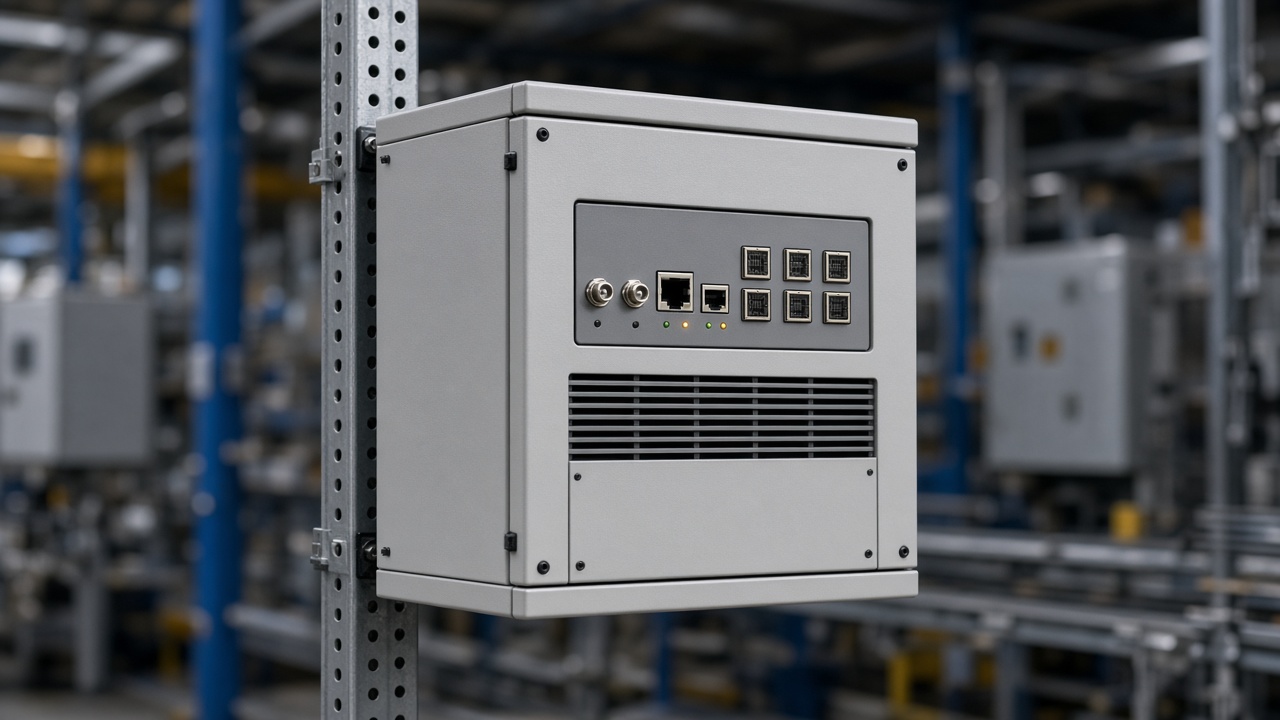 Edge AI cabinet used to process CCTV streams on site