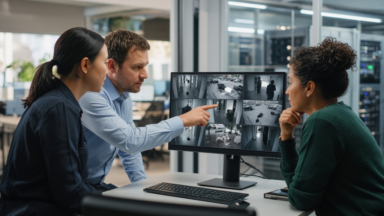 Accuracy QA lab reviewing video analytics detections