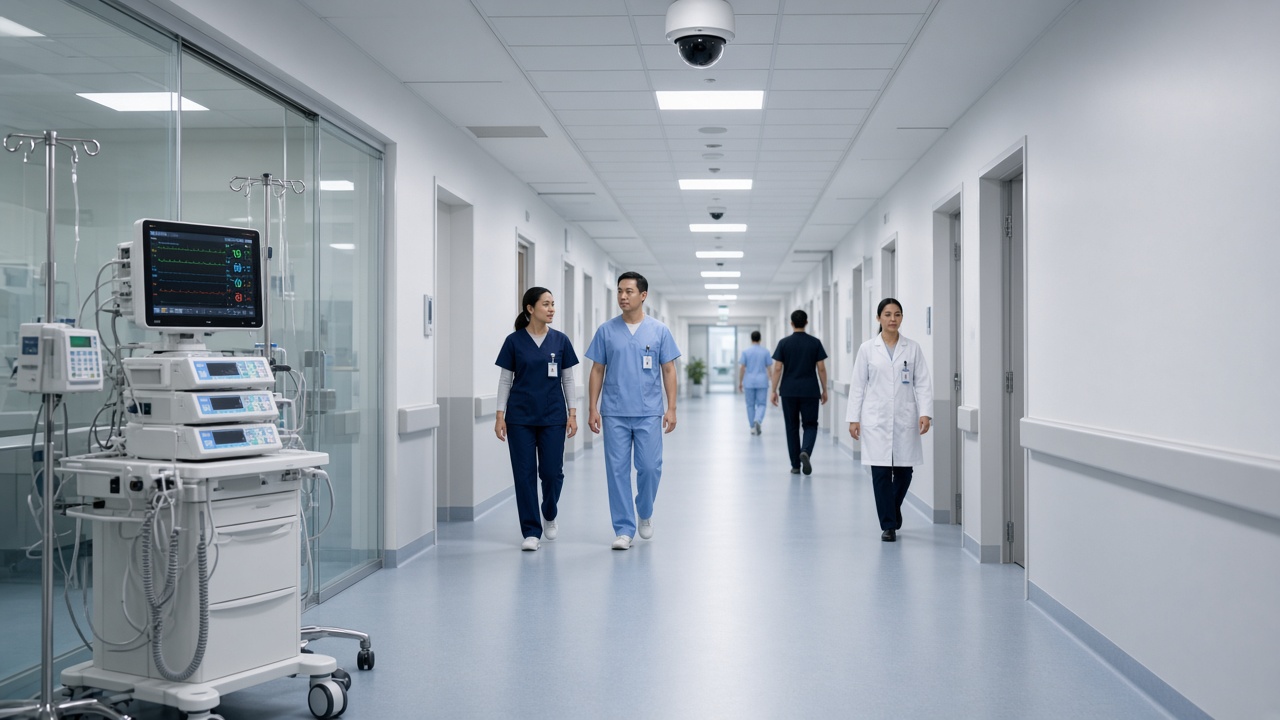 Healthcare facility monitoring environment